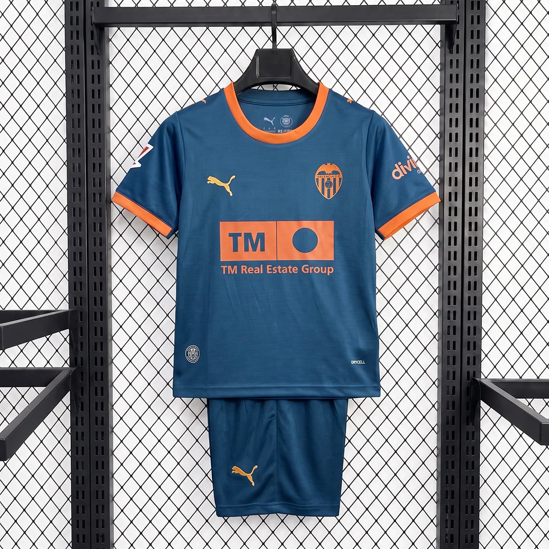 26/27 Valencia CF Away Kids Soccer Jersey