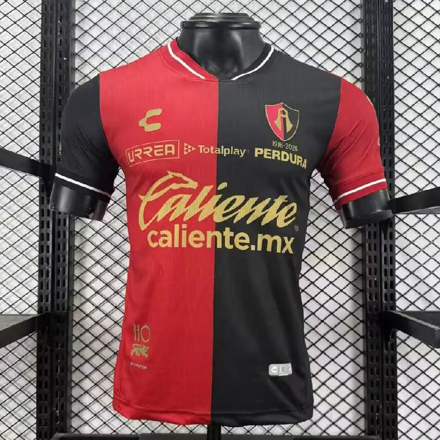 26/27 Atlas Home Player Version Soccer Jersey
