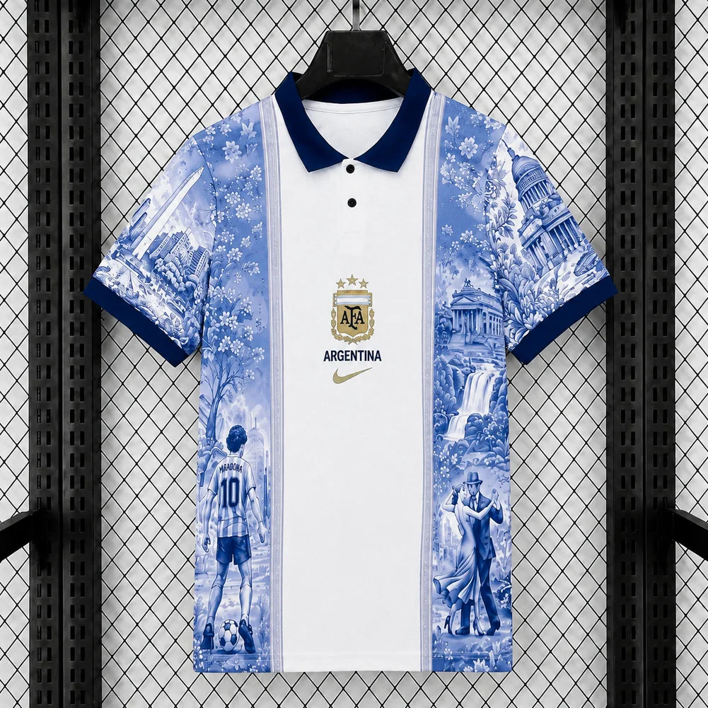 2026 Argentina Maradona Culture Polo Shirt