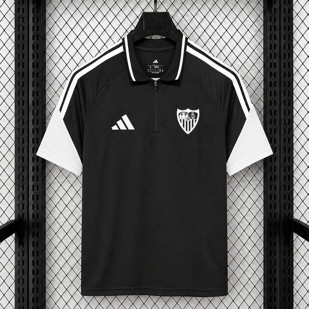 2026 Sevilla Black Training Polo