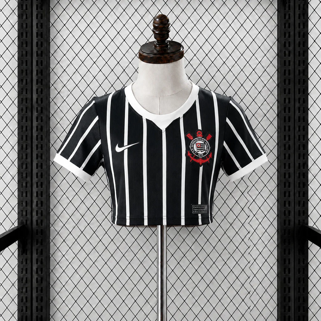 2026 Corinthians Away Women Crop Jersey