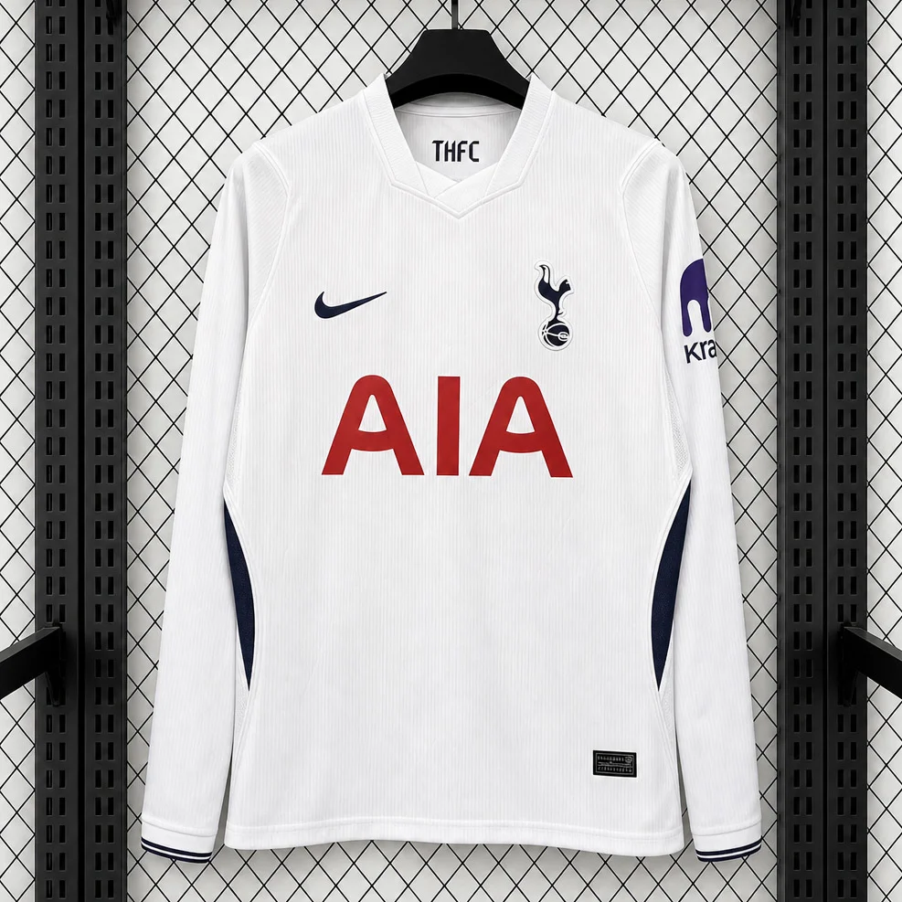26/27 Tottenham Hotspur Home Long Sleeve Soccer Jersey