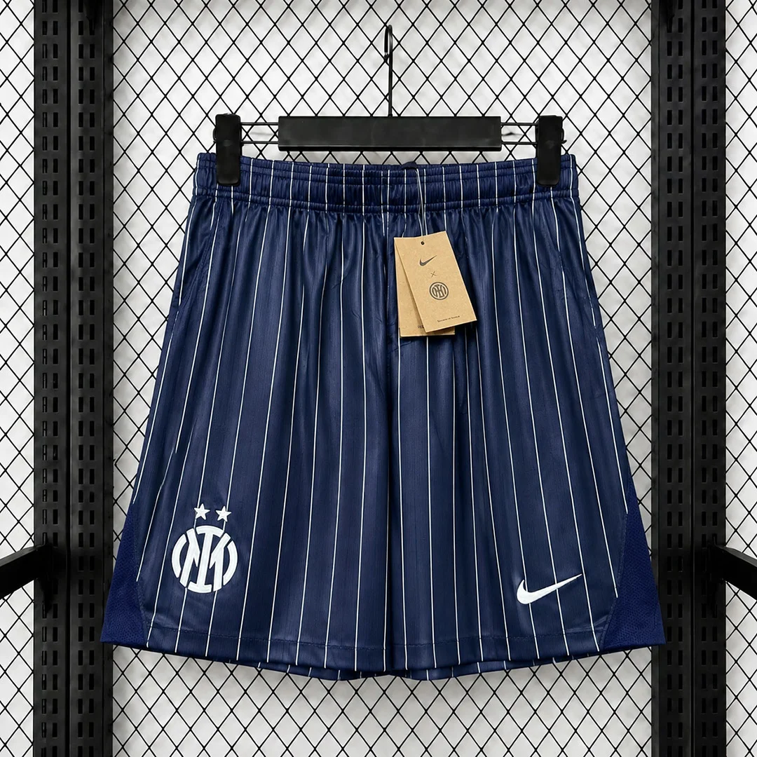 26/27 Inter Milan Away Blue Soccer Shorts