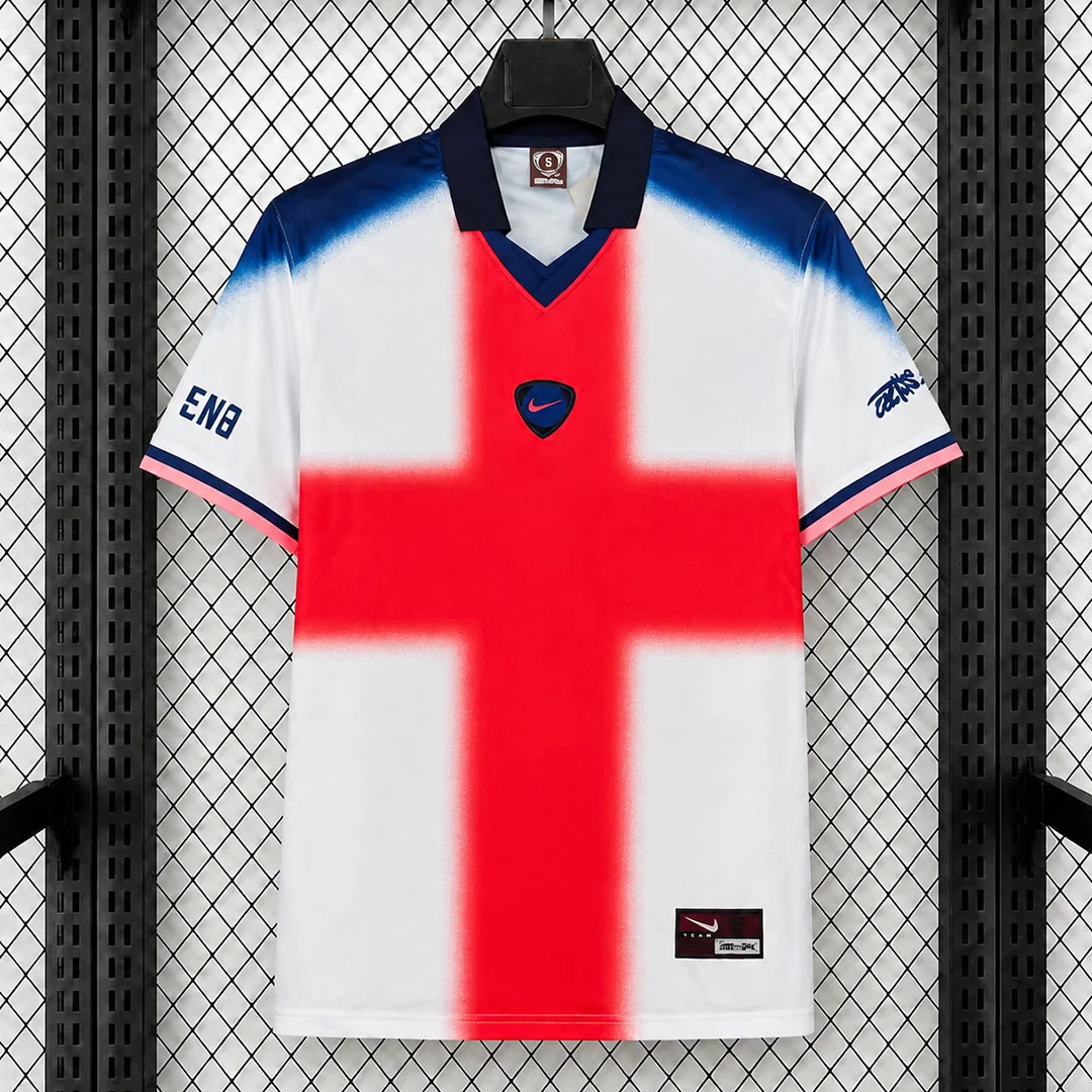 2026 England x Travis Scott Cactus Jack Total 90 Retro Soccer Jersey