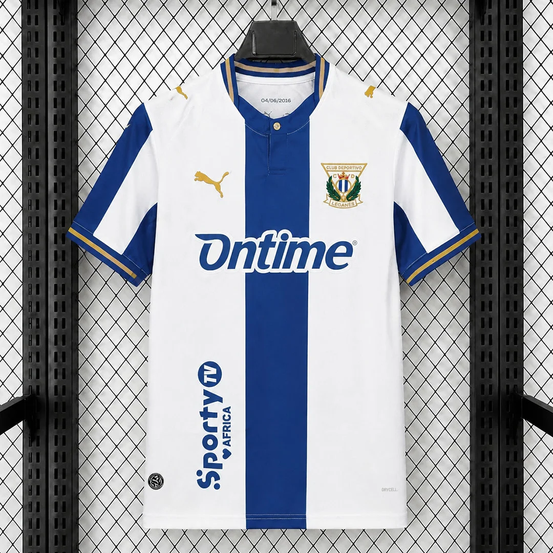 26/27 Leganes Home Soccer Jersey