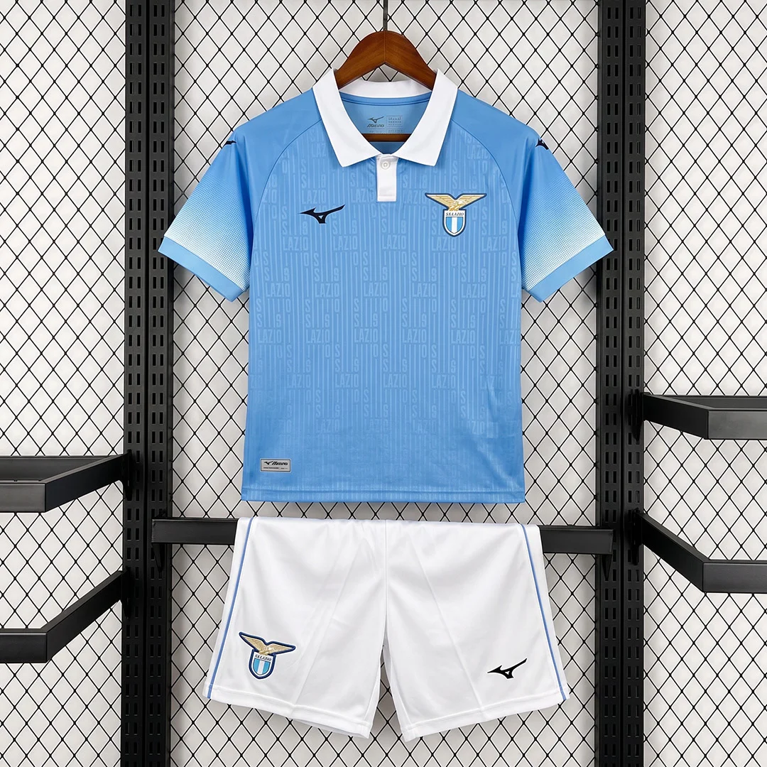26/27 Lazio Home Kids Soccer Jersey