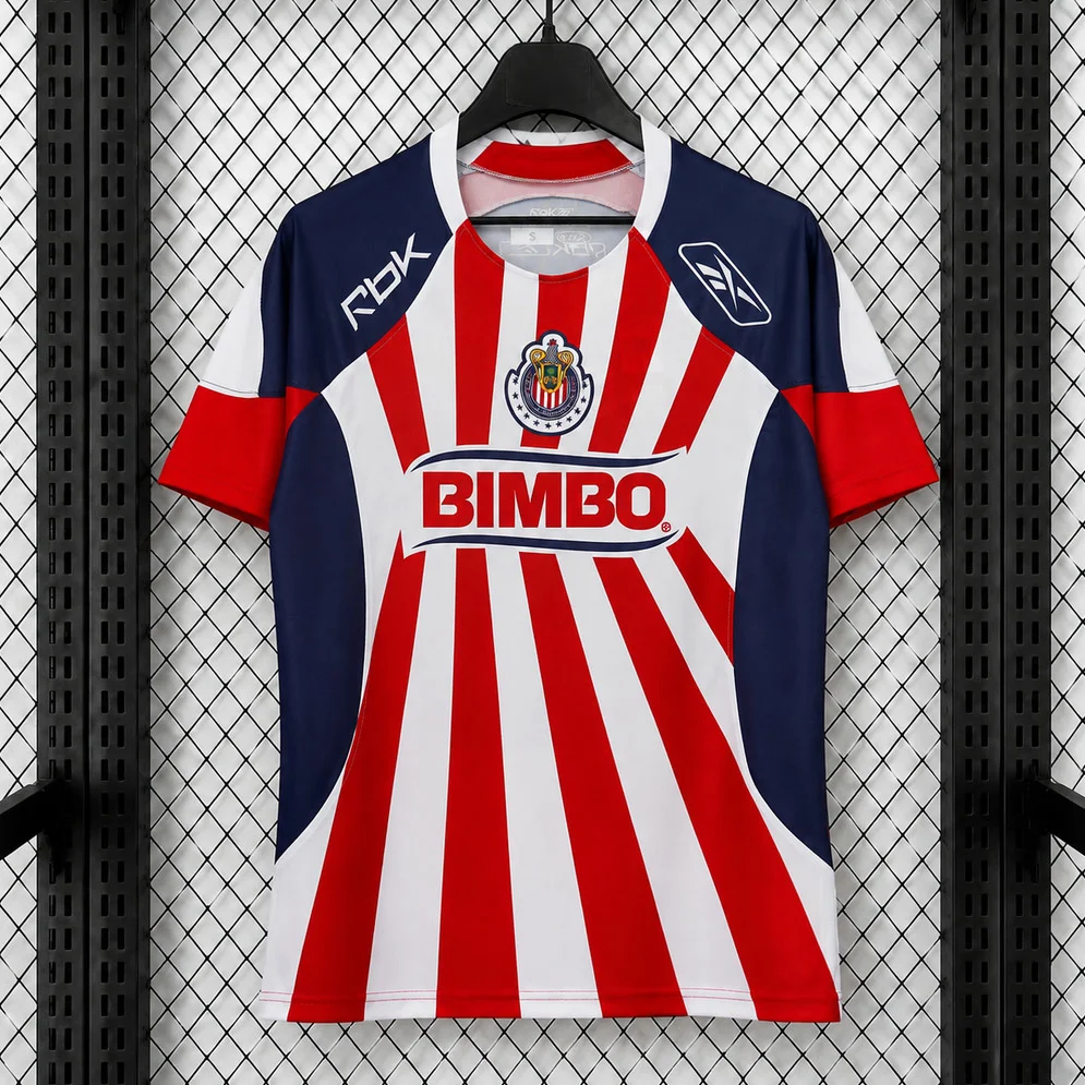 08/09 Chivas Home Retro Soccer Jersey