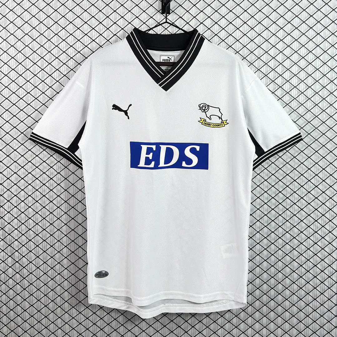 99/01 Derby County Home Retro Soccer Jersey