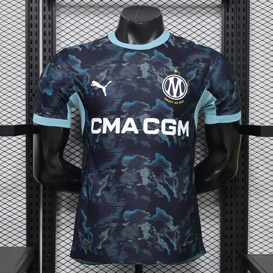 26/27 Marseille Away Player Version Soccer Jersey