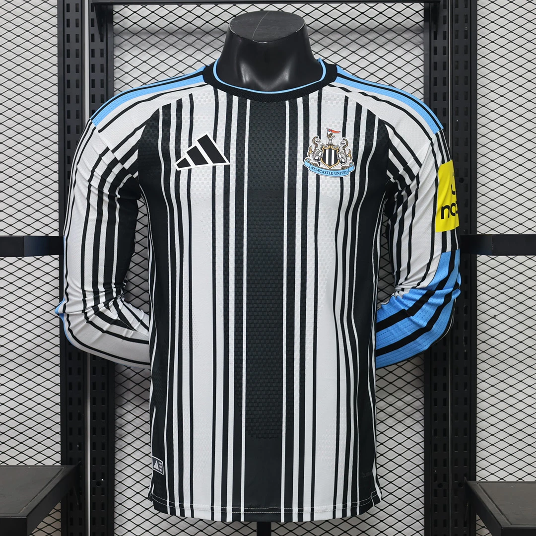 26/27 Newcastle United Home Player Version Long Sleeve Soccer Jersey