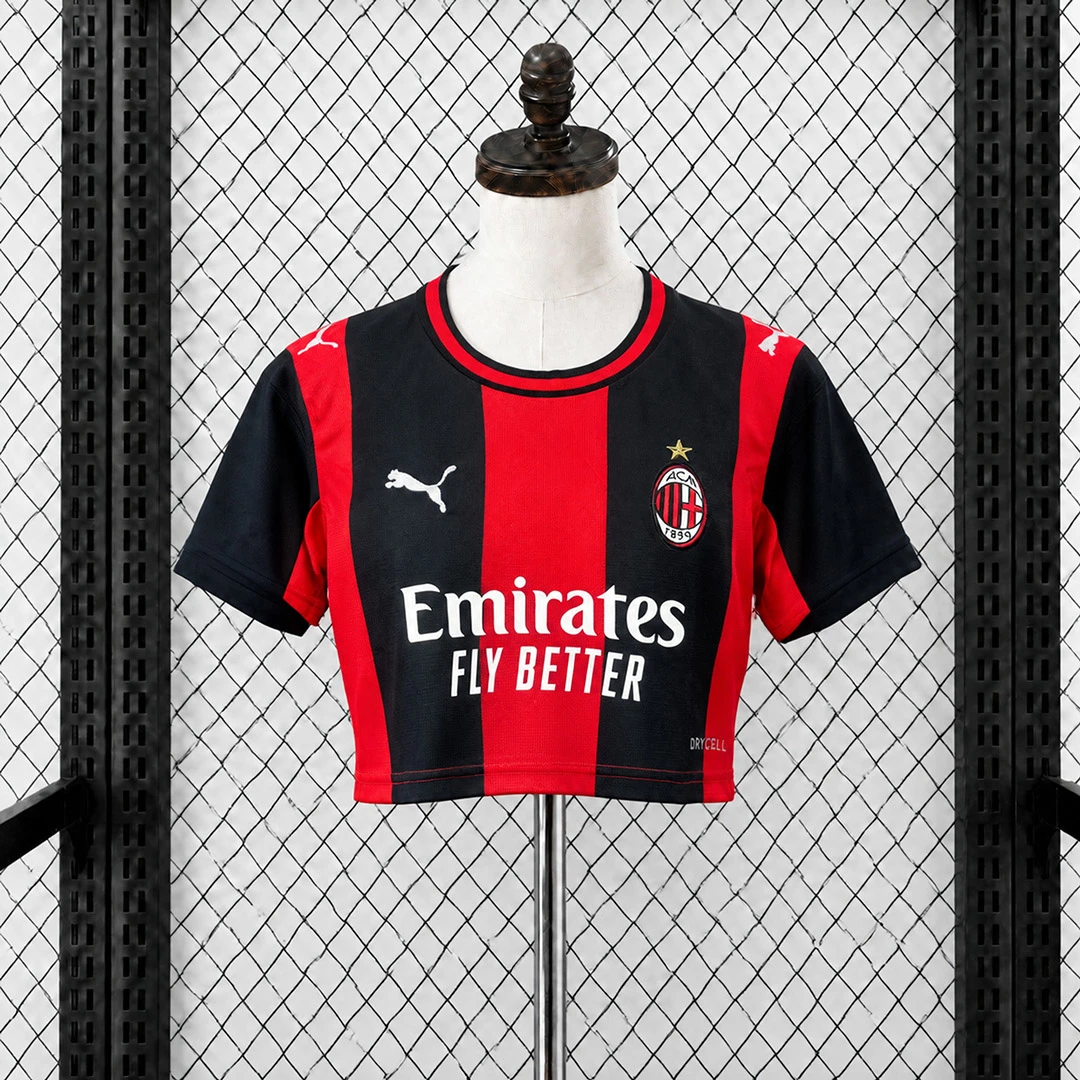 26/27 AC Milan Home Women Crop Jersey