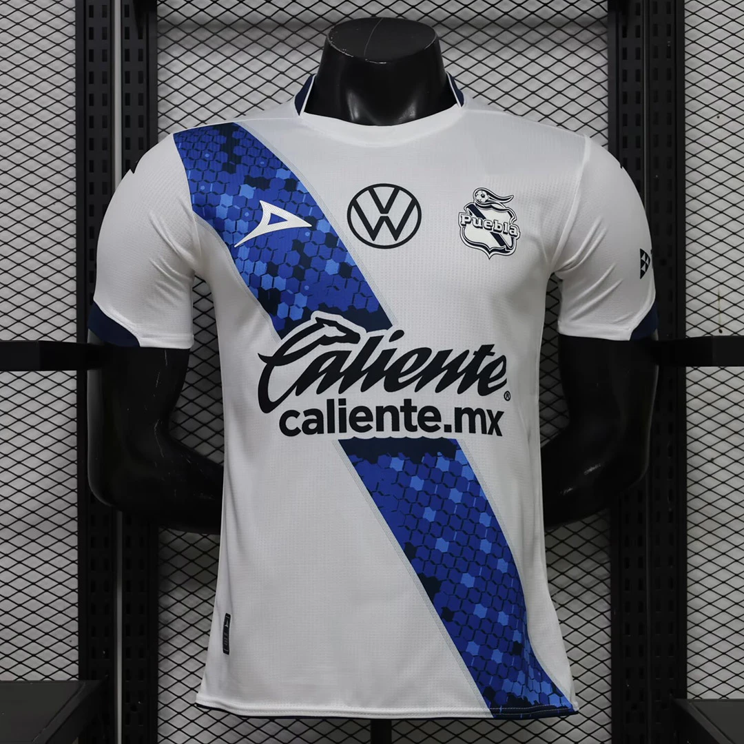 26/27 Club Puebla Home Player Version Soccer Jersey