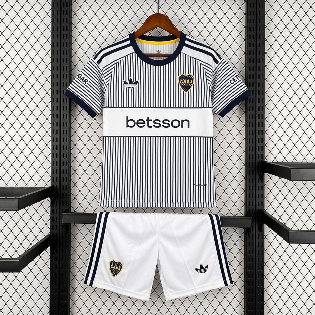 2027 Boca Juniors Away Kids Soccer Jersey