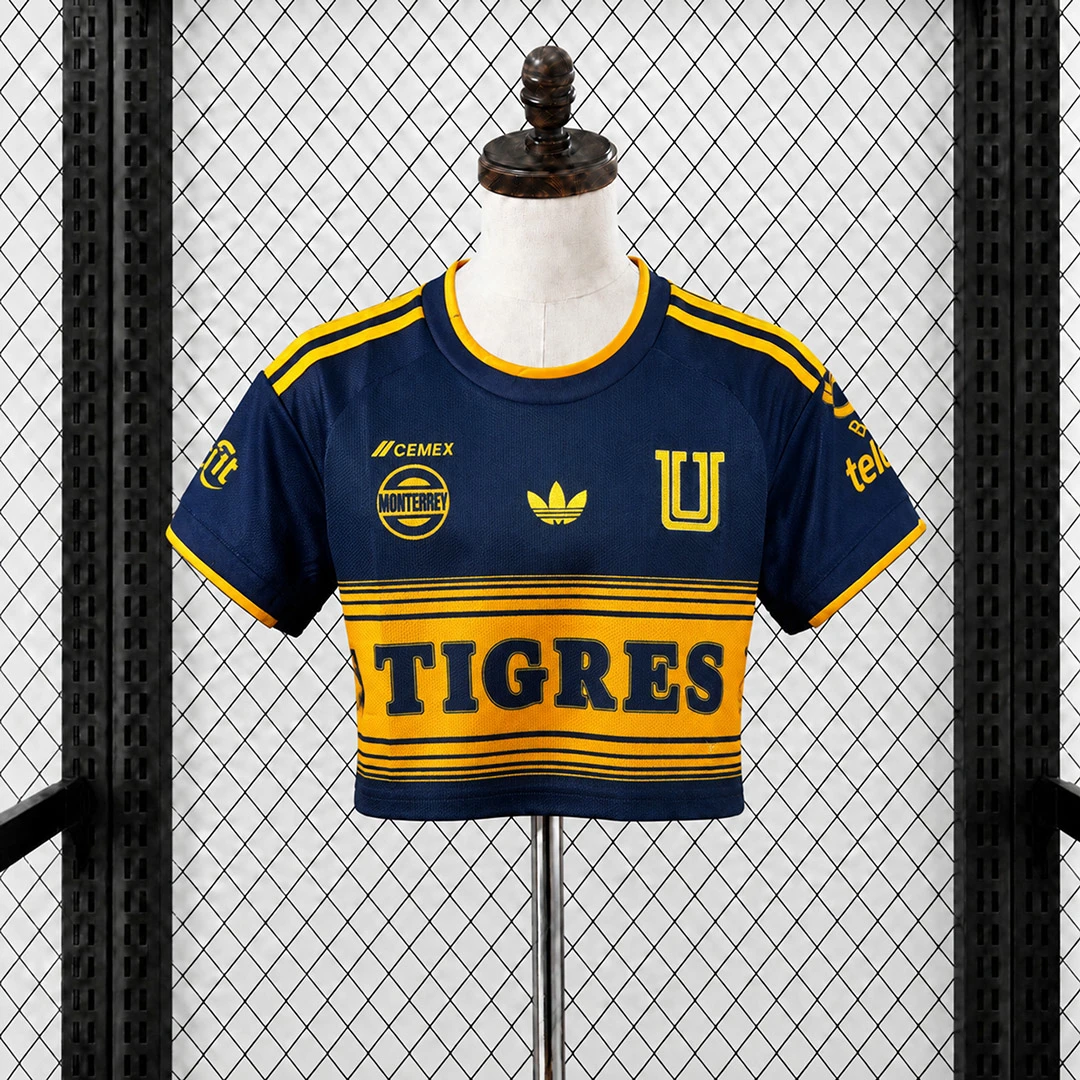 26/27 Tigres UANL Away Women Crop Jersey