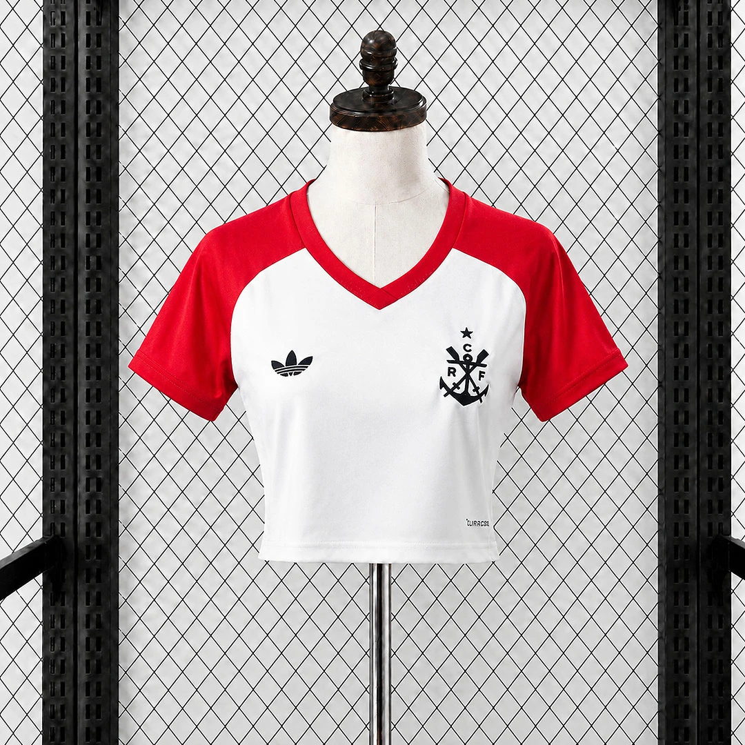 2026 Flamengo Pre-Match Women Crop Jersey