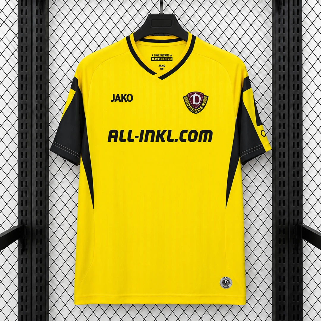26/27 Dynamo Dresden Home Soccer Jersey