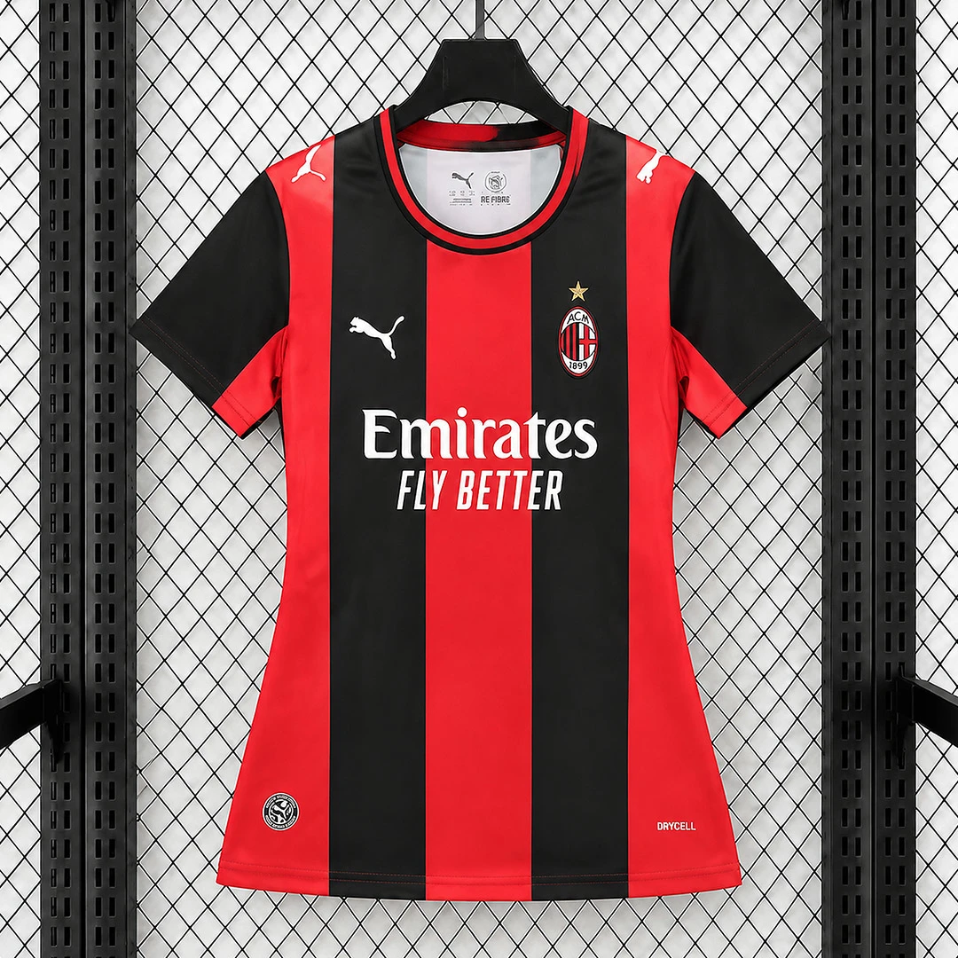 26/27 AC Milan Home Women Soccer Jersey