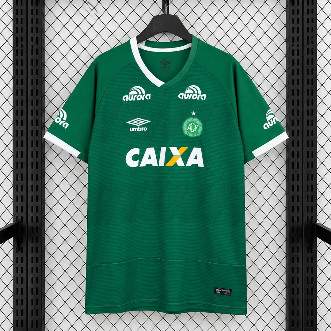 2016 Chapecoense Home Retro Soccer Jersey