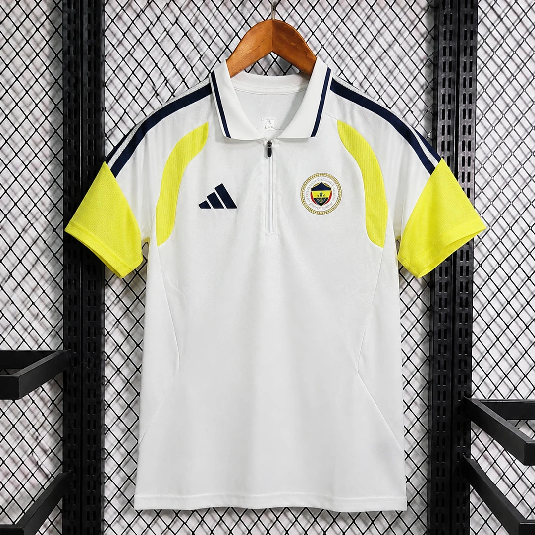 26/27 Fenerbahce Training 2 White Soccer Jersey