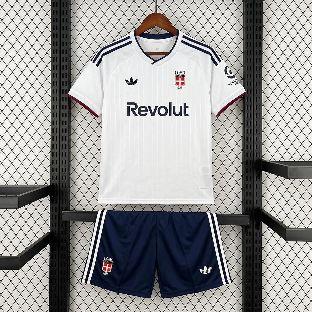 26/27 Como 1907 Away Kids Soccer Jersey