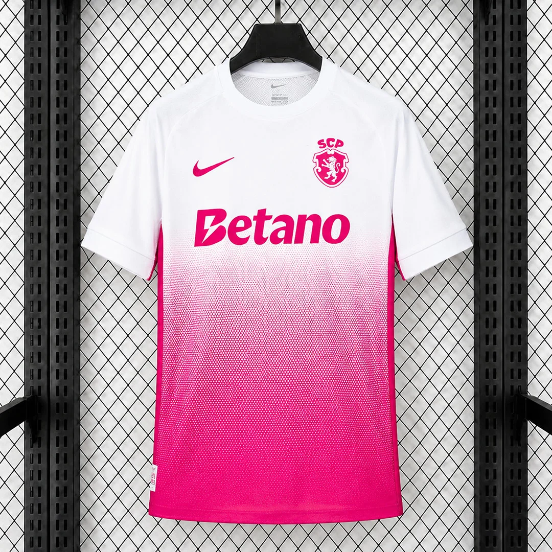 26/27 Sporting CP Lisbon October Pink Soccer Jersey