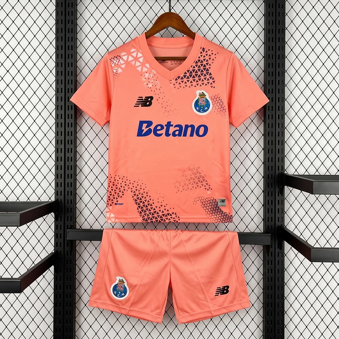 26/27 Porto Goalkeeper Away Kids Soccer Jersey