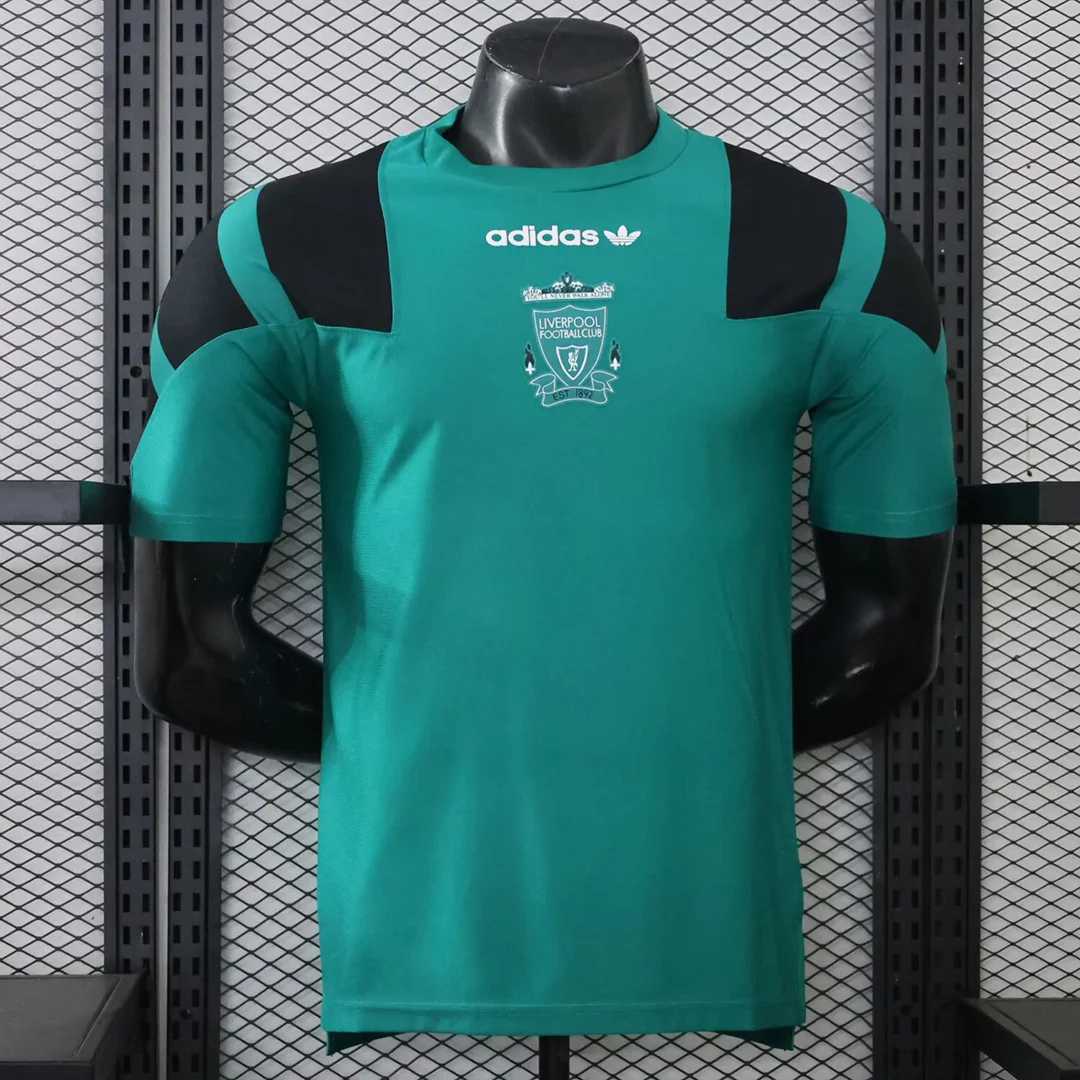 26/27 Liverpool EQT Green Player Version Soccer Jersey