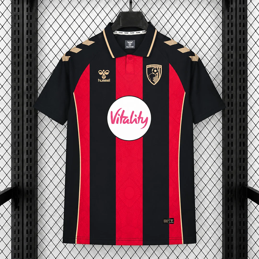 26/27 Bournemouth Europa League Home Soccer Jersey