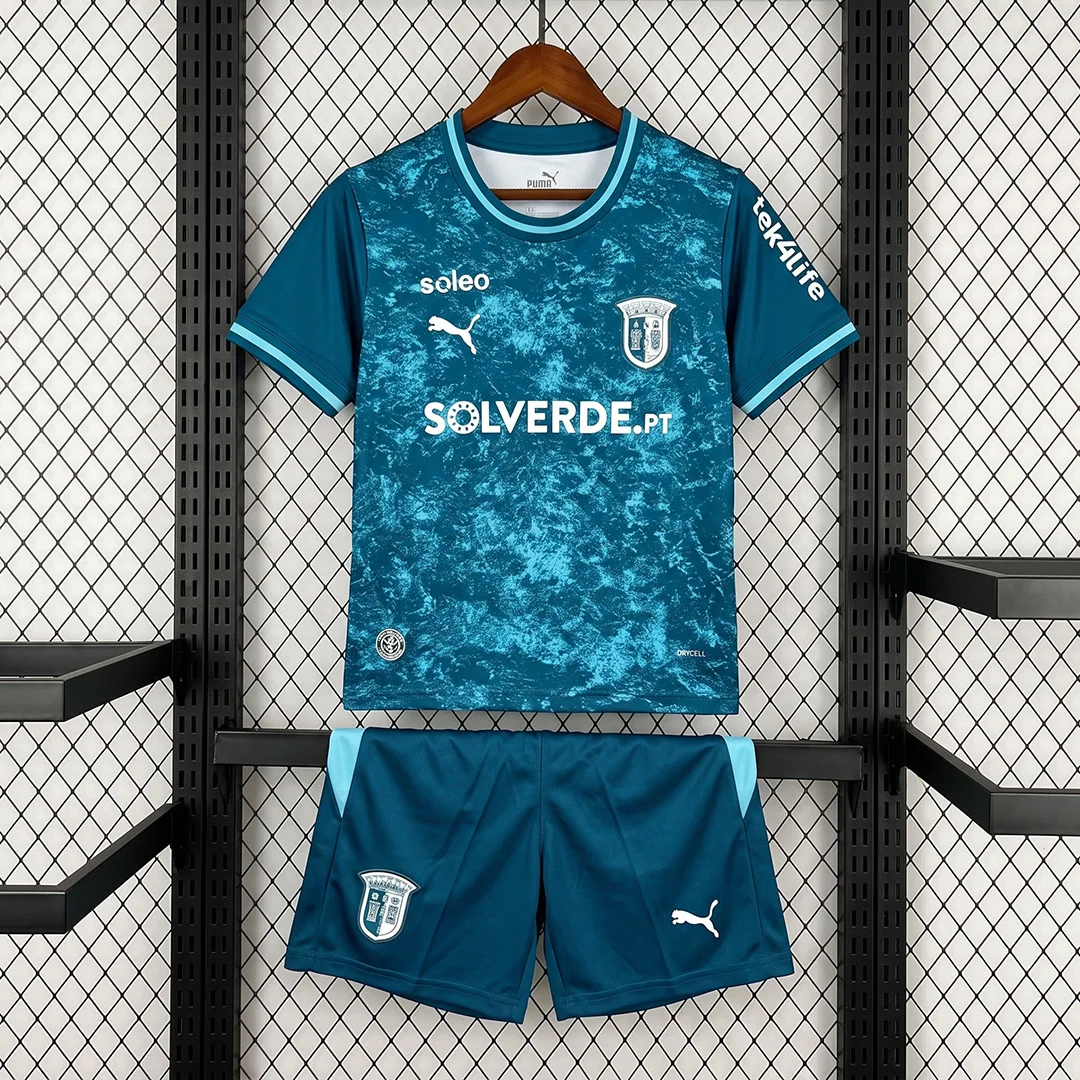 26/27 Braga Away Kids Soccer Jersey