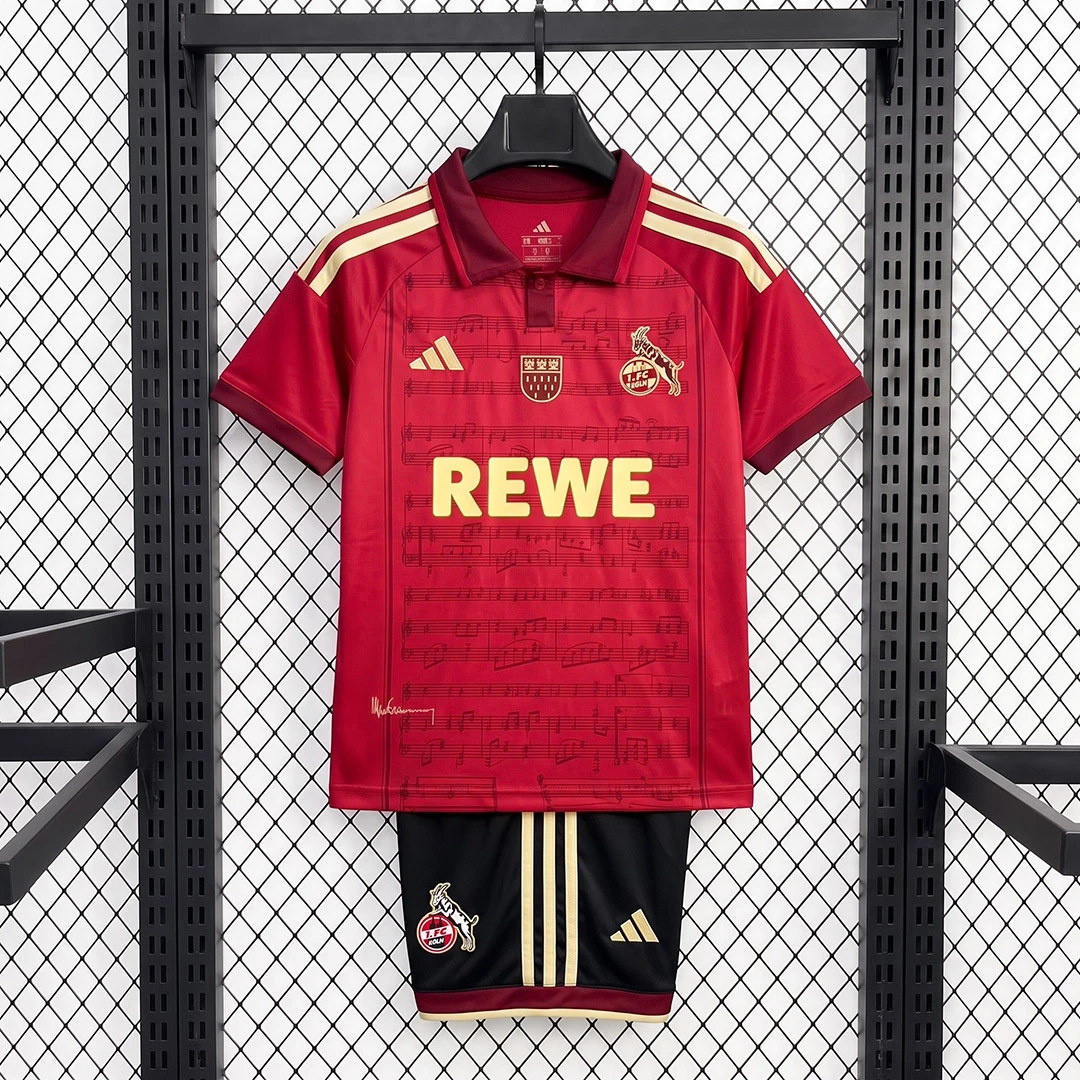 26/27 Koln Willi Ostermann Special Version Kids Soccer Jersey