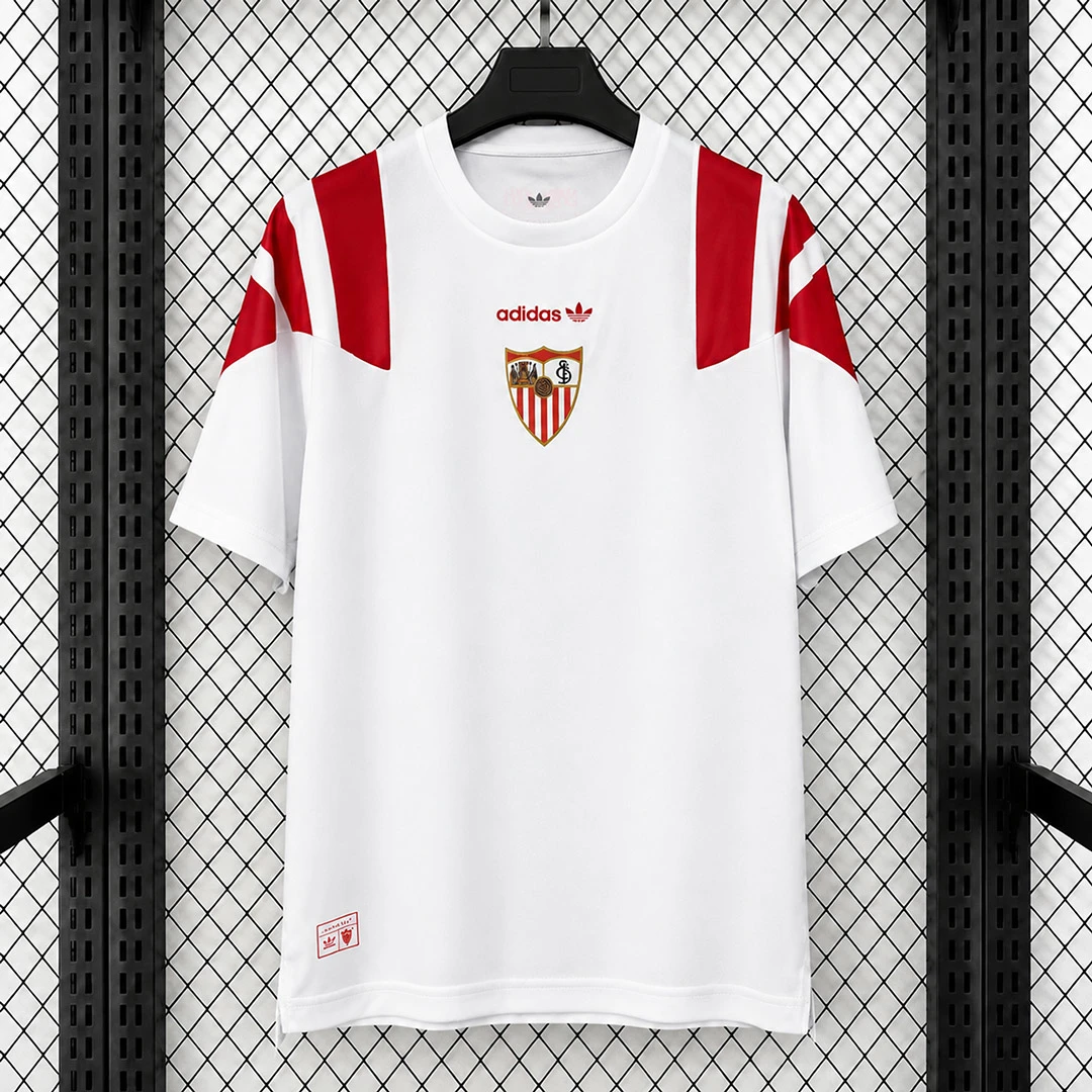 26/27 Sevilla EQT White Soccer Jersey