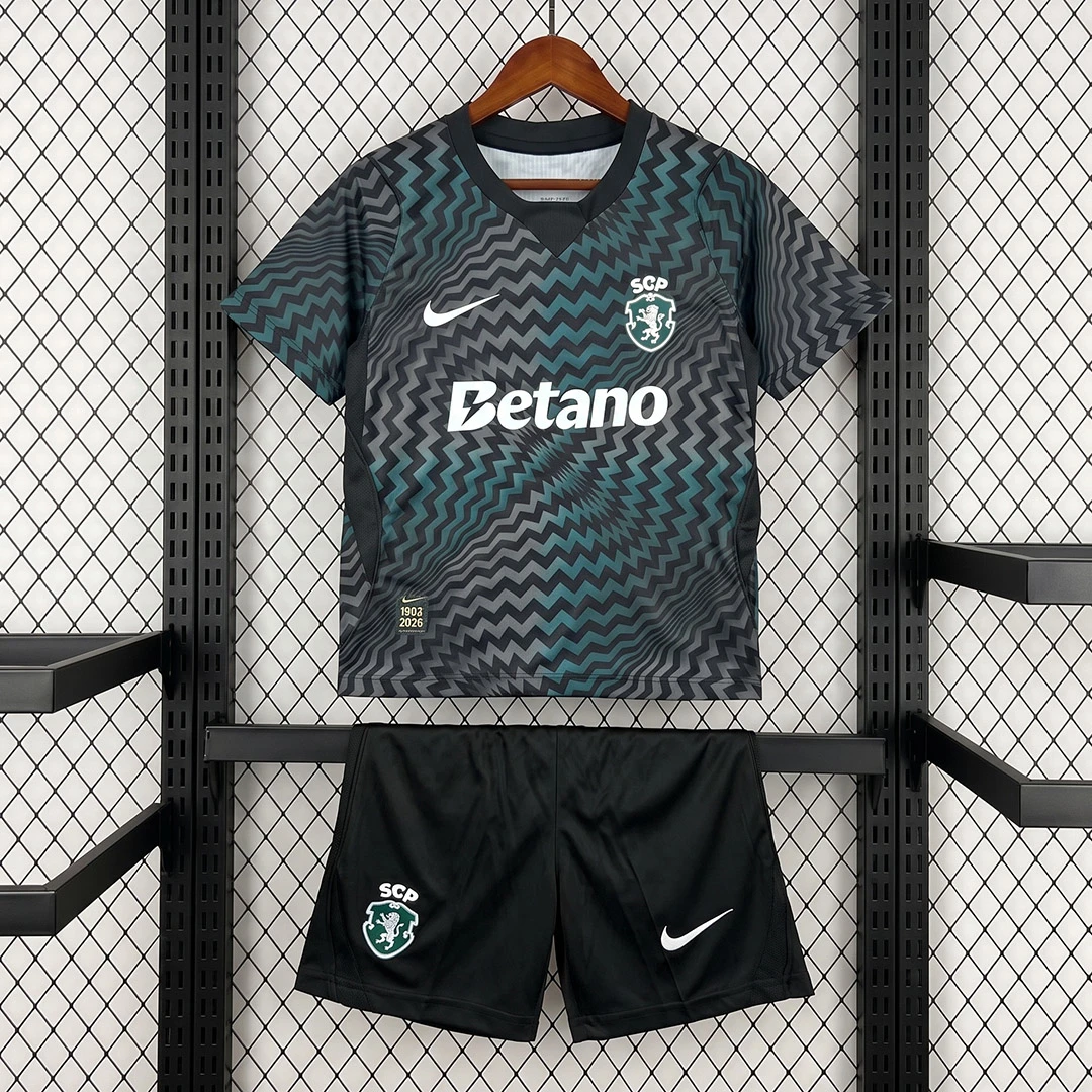 26/27 Sporting CP Lisbon Goalkeeper 1 Kids Soccer Jersey