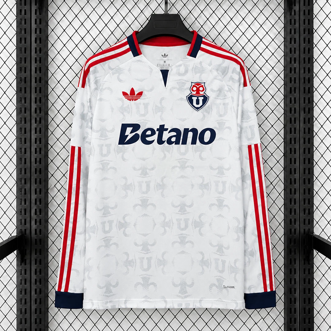2027 Universidad de Chile Away Long Sleeve Soccer Jersey