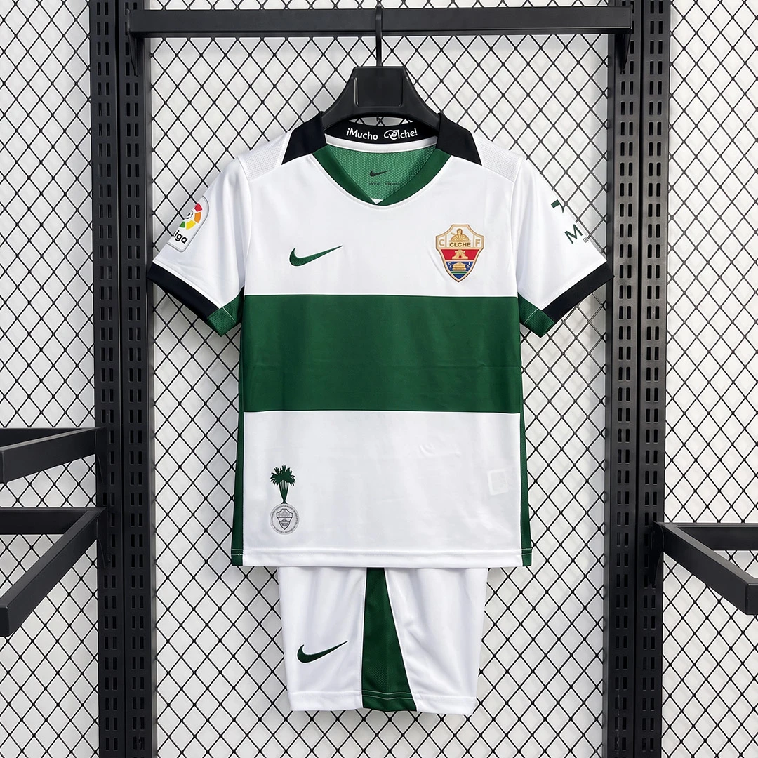 26/27 Elche Home Kids Soccer Jersey