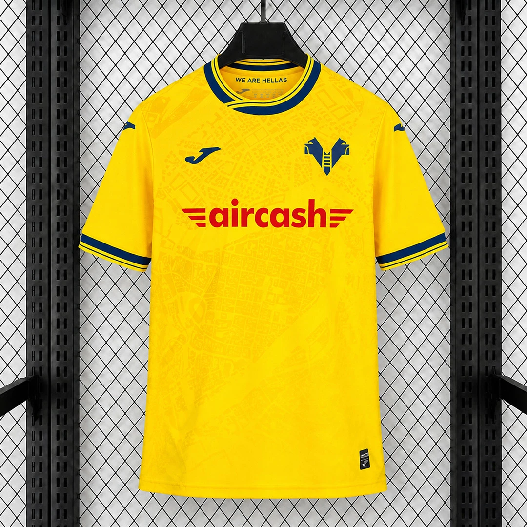 26/27 Hellas Verona Away Soccer Jersey