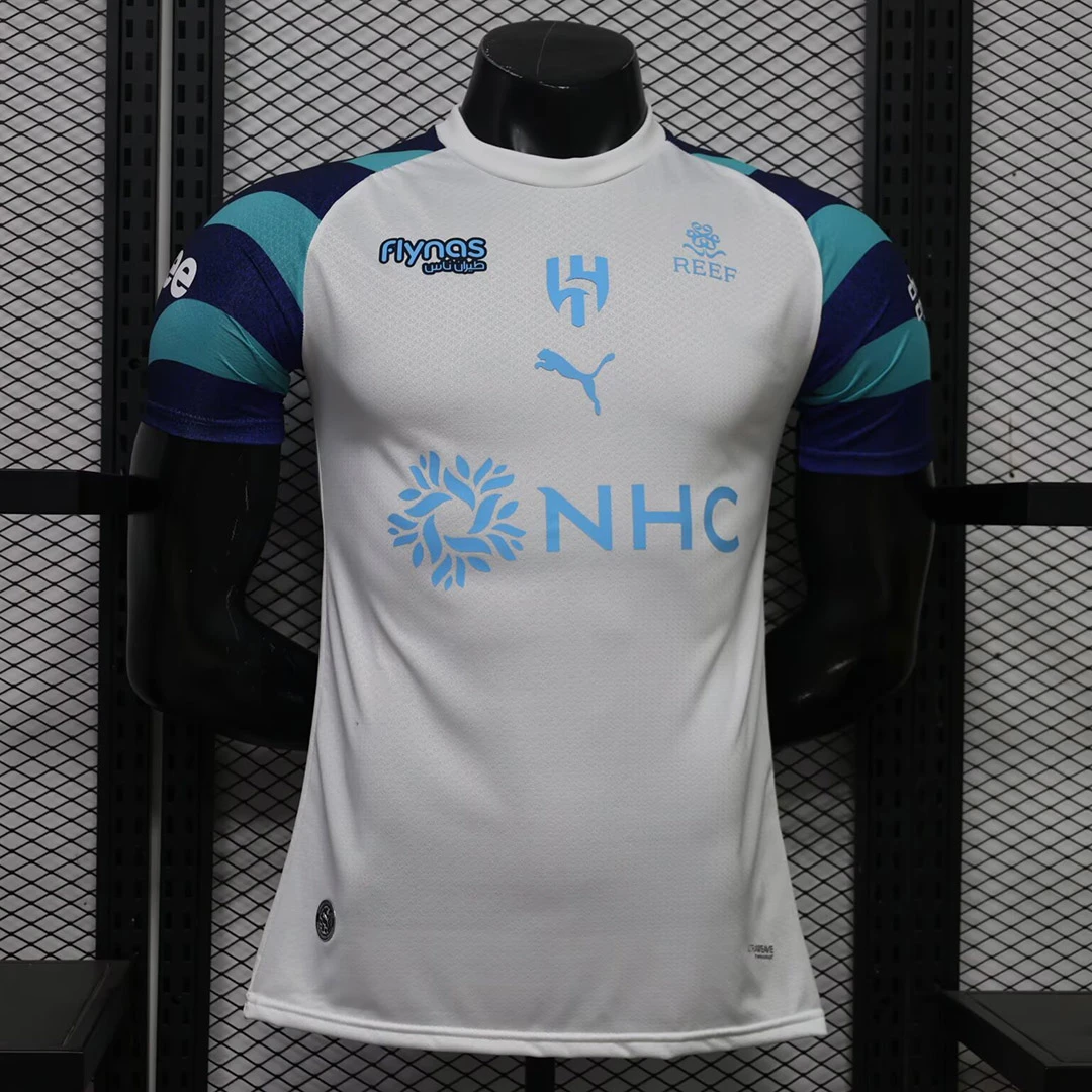 26/27 Al Hilal Pre-Match Away Player Version Soccer Jersey