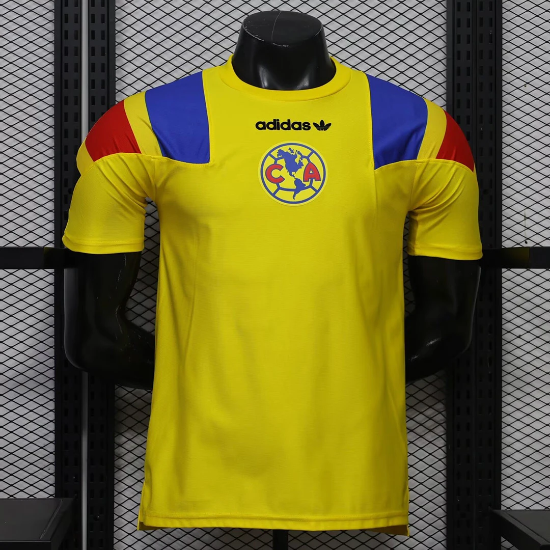 26/27 Club America EQT Yellow Player Version Soccer Jersey