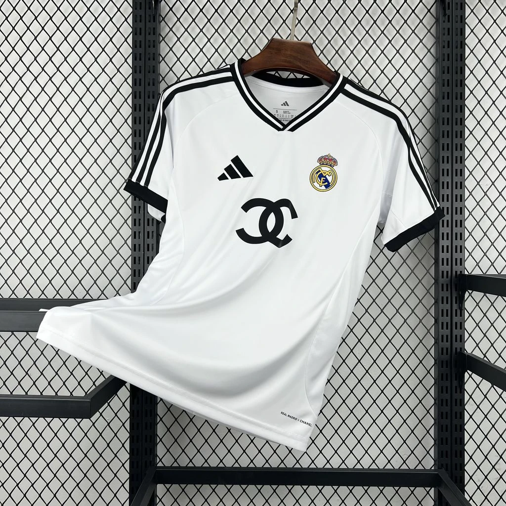 26/27 Real Madrid × Chanel White T-shirt