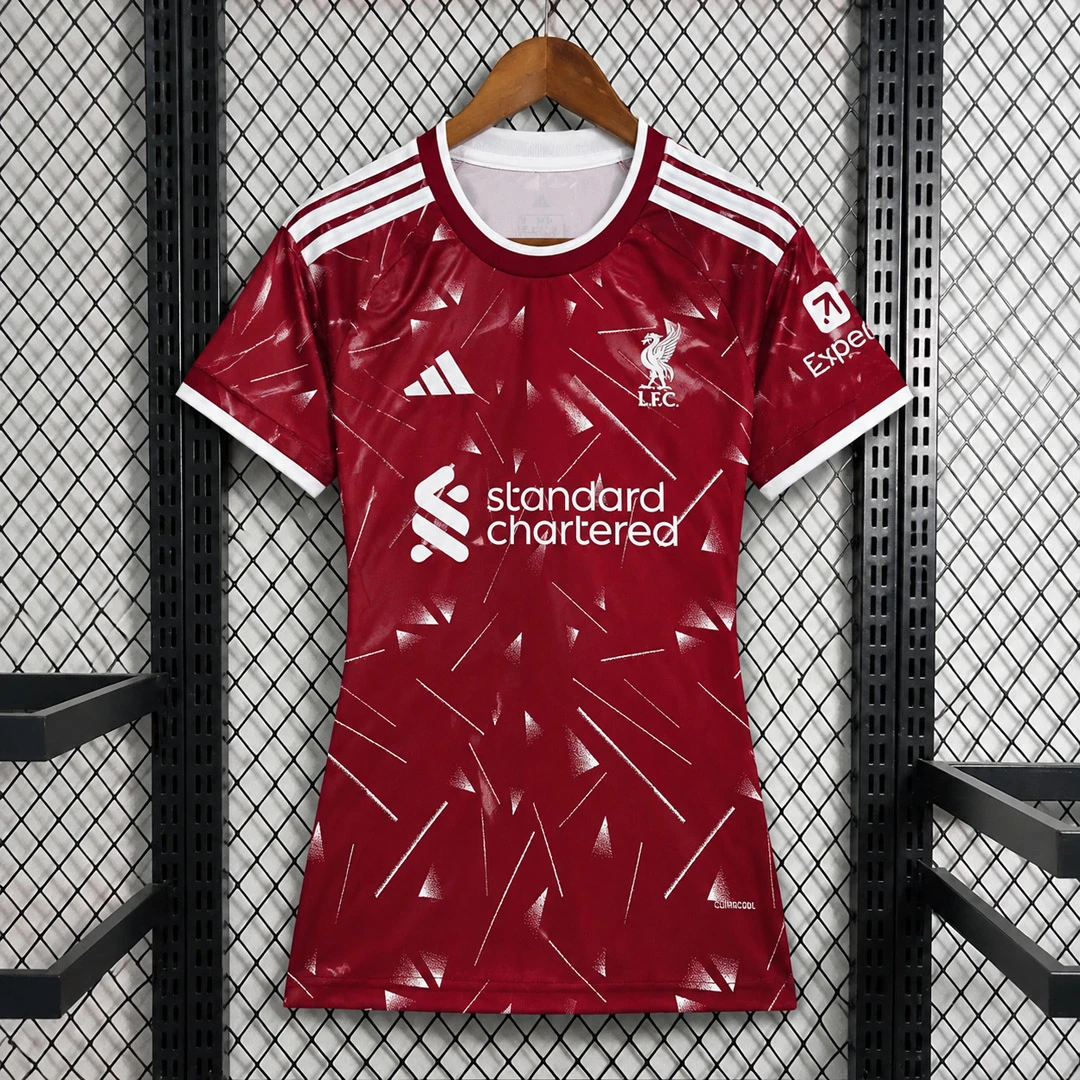 26/27 Liverpool Home Women Soccer Jersey