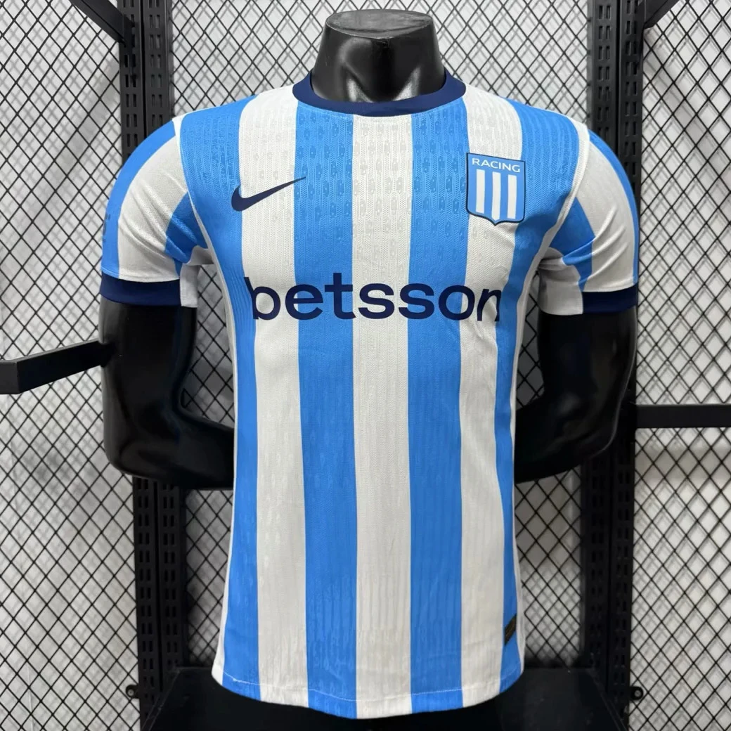 2026 Racing Avellaneda Home Player Version Soccer Jersey