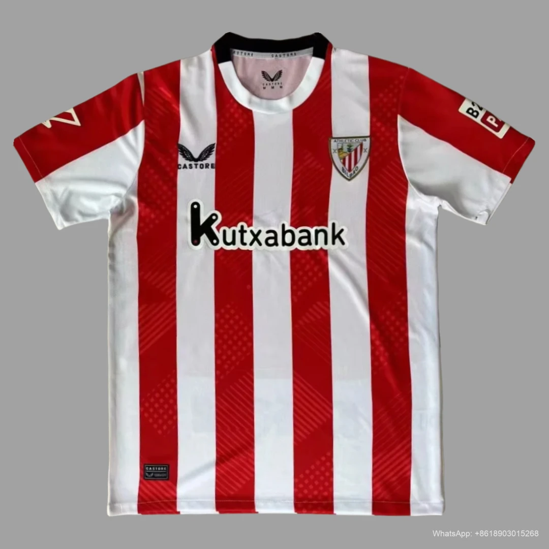 24/25 Athletic Bilbao Home Soccer Jersey