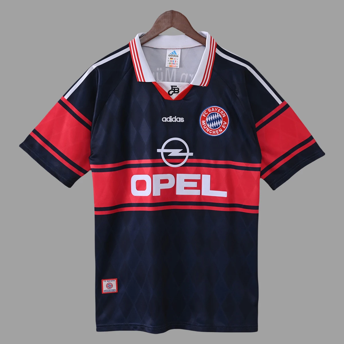 97/99 Bayern Munich Home Retro Soccer Jersey