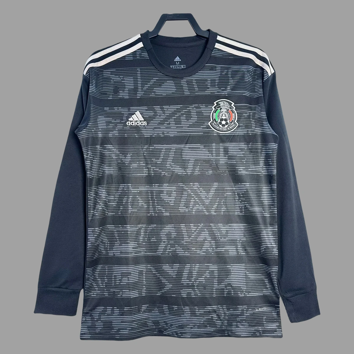 2019 Mexico Home Long Sleeve Retro Soccer Jersey