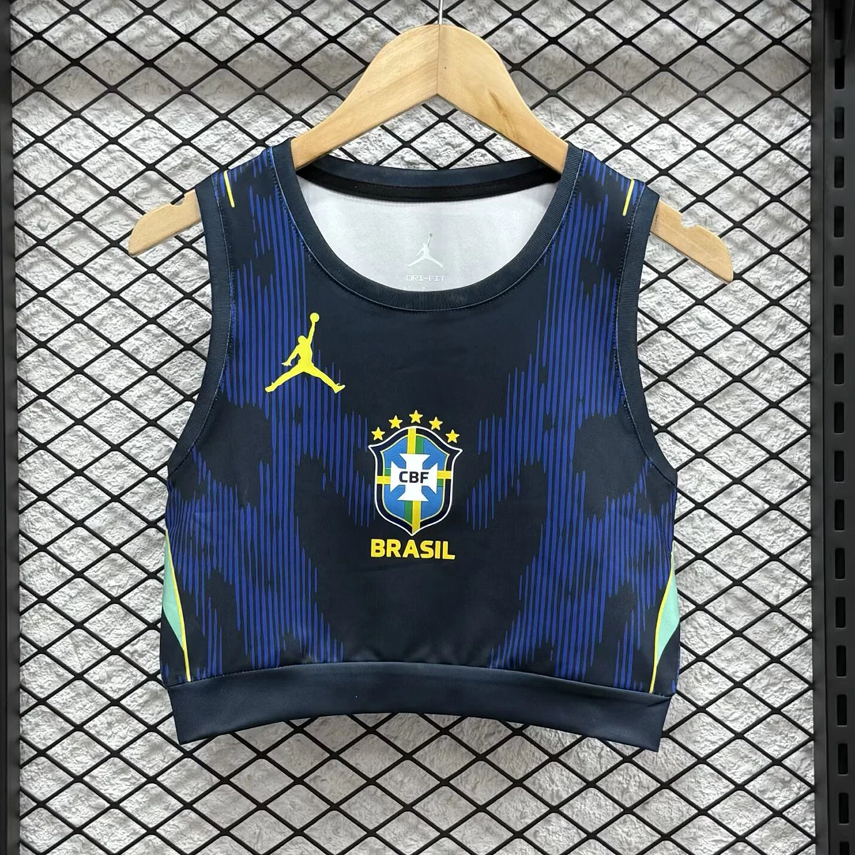 2026 Brazil Away Crop Top