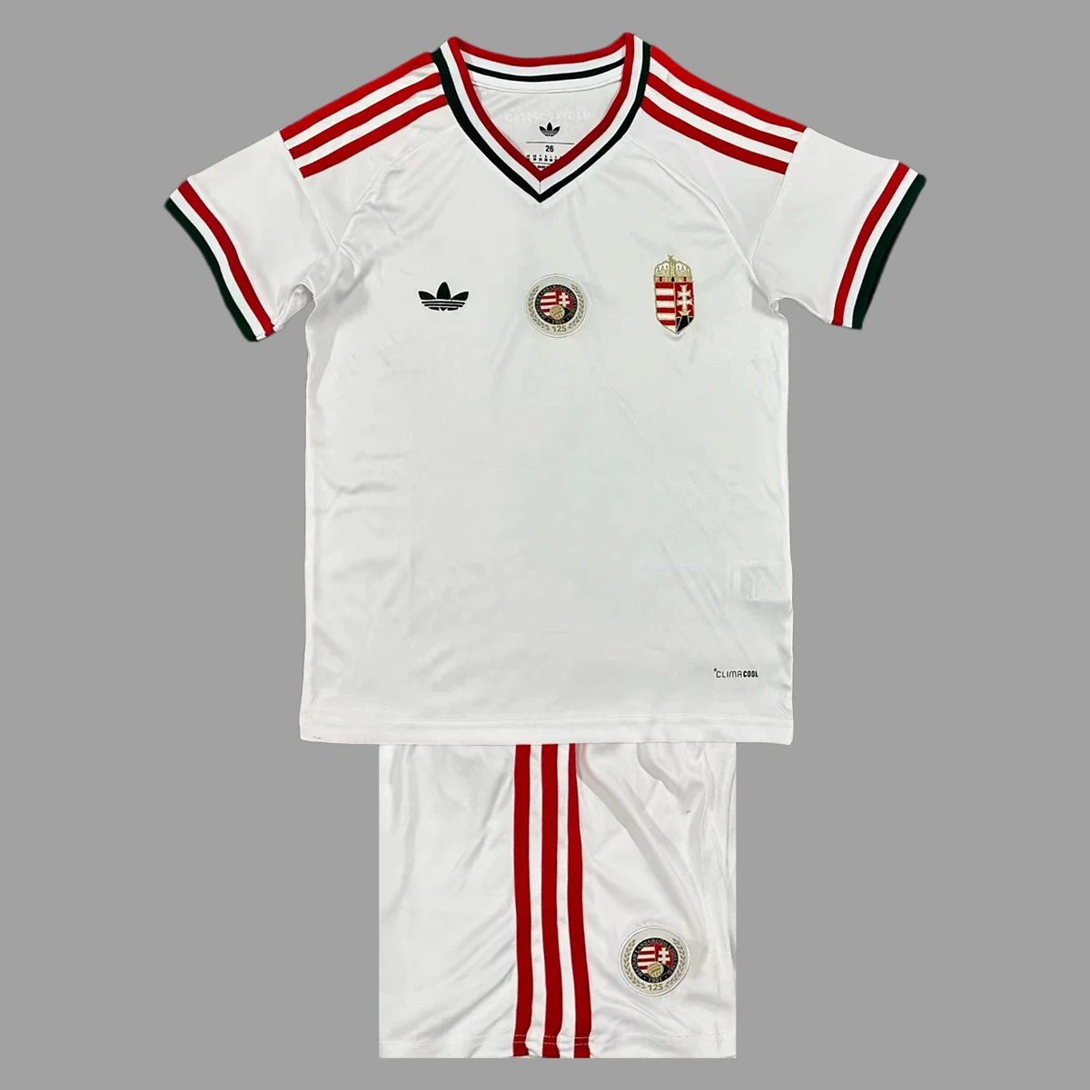 2026 Hungary Away Kids Soccer Jersey Size 16-28