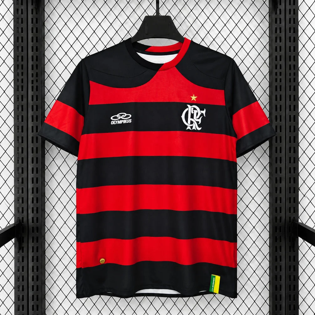 2009 Flamengo Home Retro Soccer Jersey