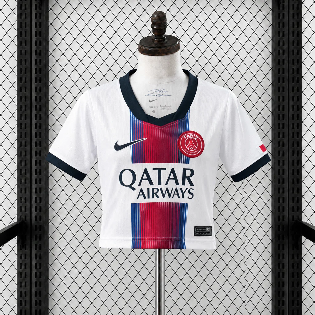 26/27 Paris Saint-Germain Away Women Crop Jersey