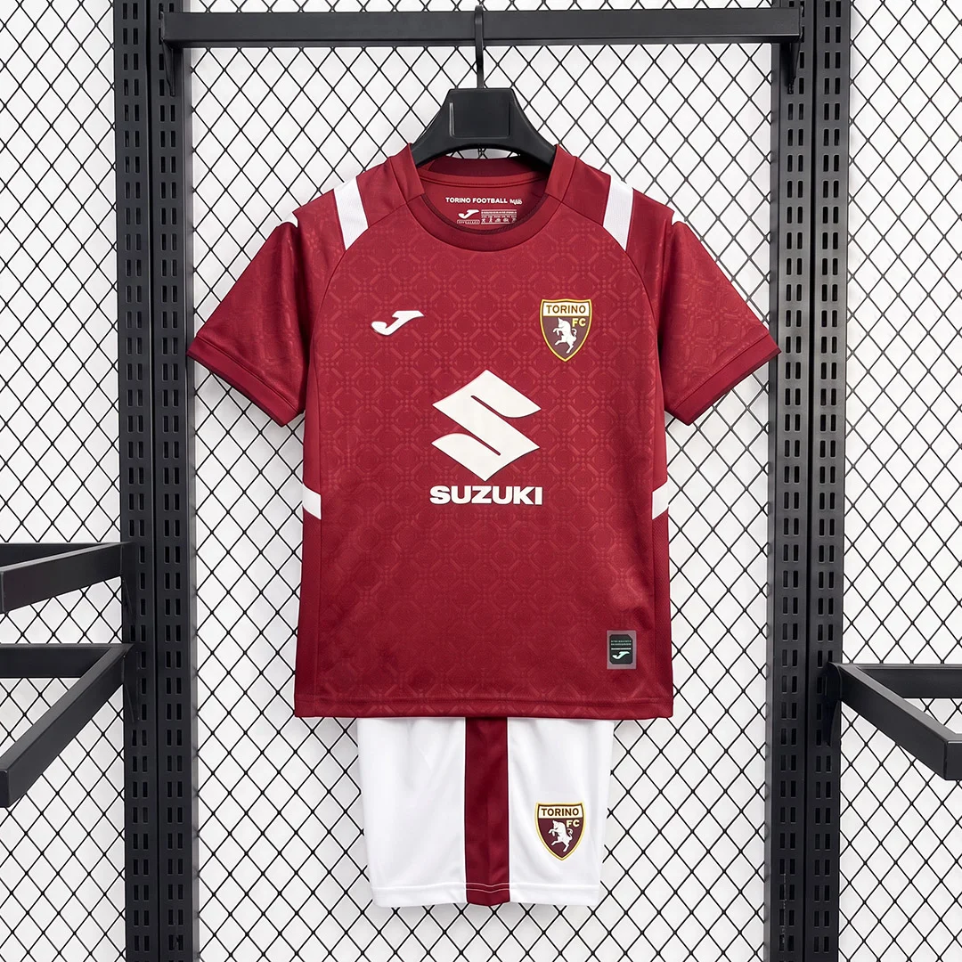 26/27 Torino Home Kids Soccer Jersey