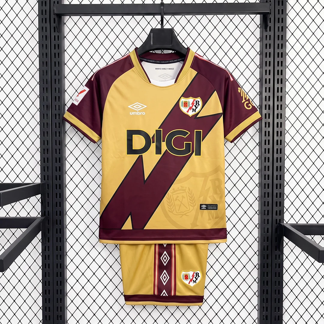 26/27 Rayo Vallecano Third Kids Soccer Jersey