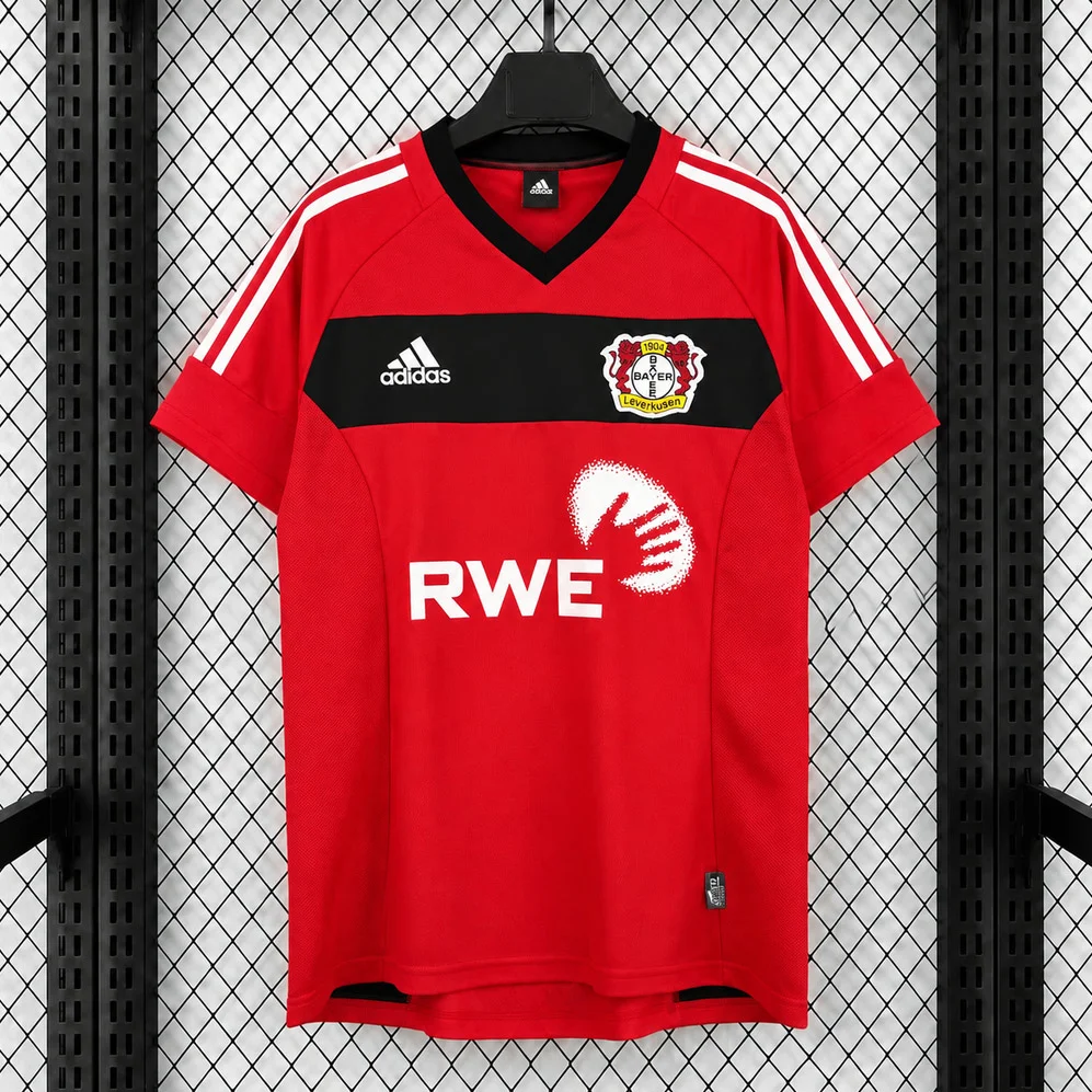 02/04 Leverkusen Home Retro Soccer Jersey
